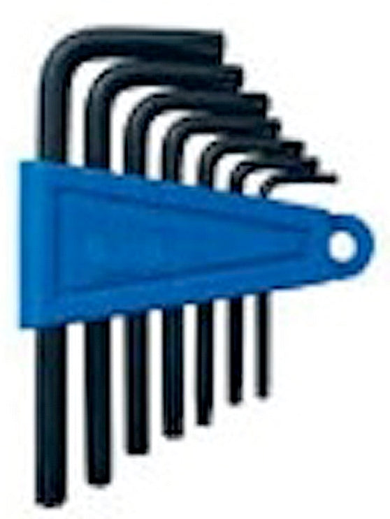 JTW Allen Key Set Temper Star w/Hole - 9Pcs