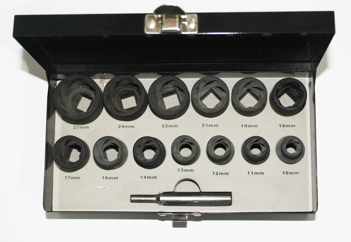SENECA Socket Set Twist 1/2”Dr. - 14Pcs