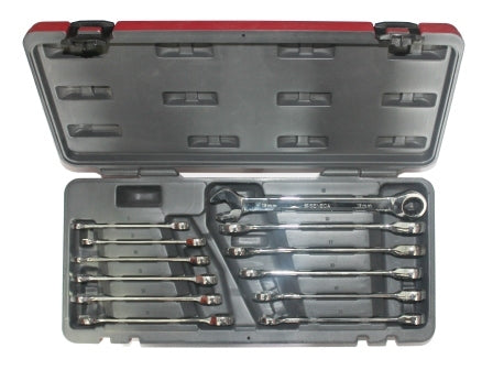 SENECA 1Way Gear Combination Spanner Set - 12Pcs