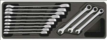 SENECA 1Way Gear Combination Spanner Set - 12Pcs