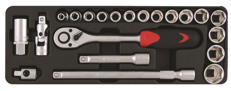 مجموعة مفاتيح Seneca Socket (1/2 "DR.) - 21pcs