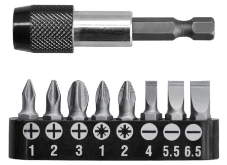 مجموعة بت مفك البراغي - 9pcs