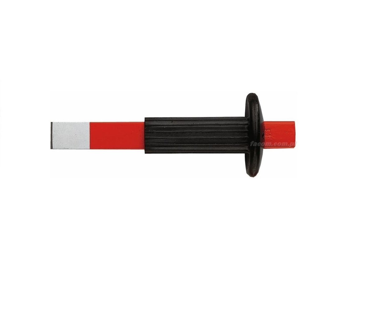 JTW Chisel Iron Cold Flat End w/Grp - 8"