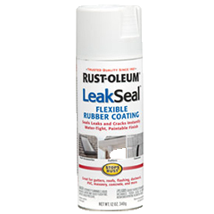 رذاذ طلاء المطاط Leakseal® - أبيض