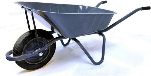 Mystar Wheel Barrow صلبة رمادية C/W