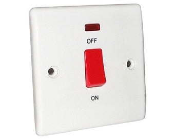 1 Gang Electric Switch 45 أمبير