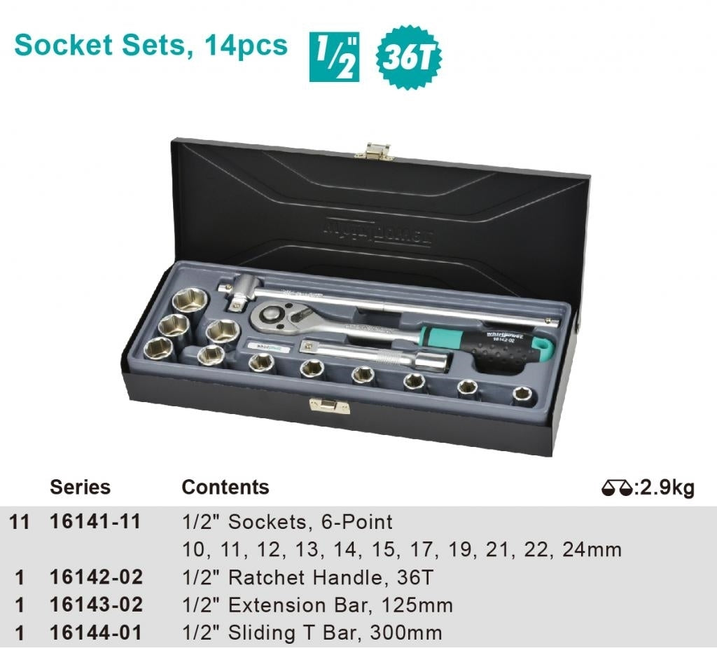 مجموعات المقبس ، 14pcs