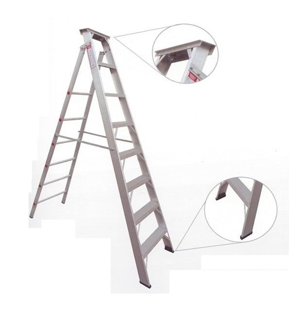 12 Steps Aluminium Daul Purpose ladder