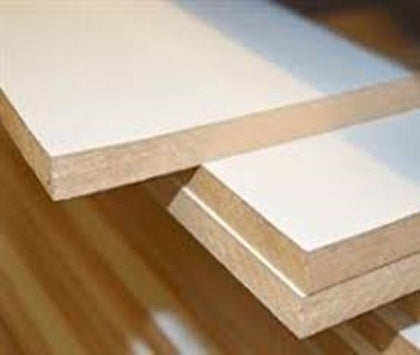 الميلامين الأبيض MDF 122 سم* 244 سم* 12 مم