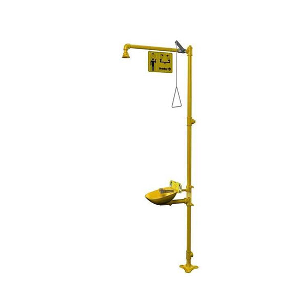 BRADLEY USA FED EYE WASH STATION FIXED