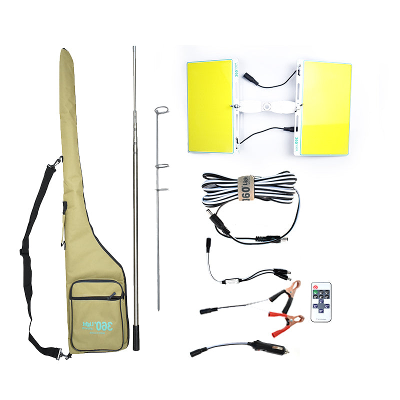 LED Camping Light Rod with Remote Control FR-12 COB