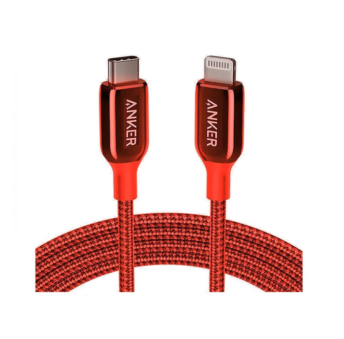 Anker Powerline+ III Lightning USB Cable 0.9m - Red
