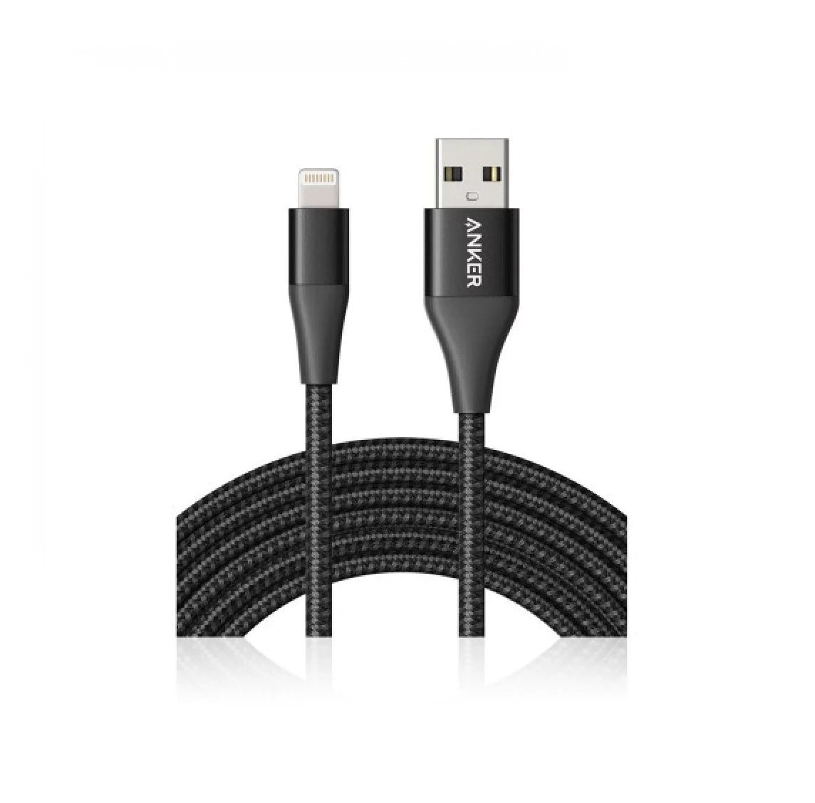 Anker Powerline+ II Lightning Cable - 3 أمتار - أسود