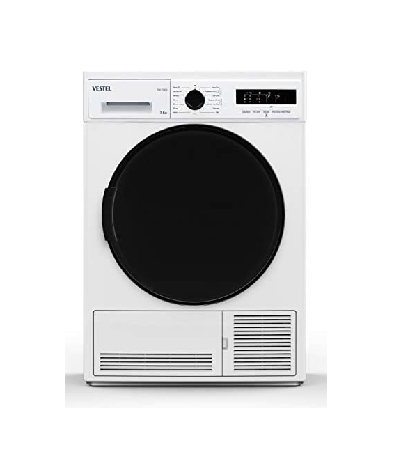 Vestel 7 KG ، 15 برنامج مكثف مجفف ، أبيض