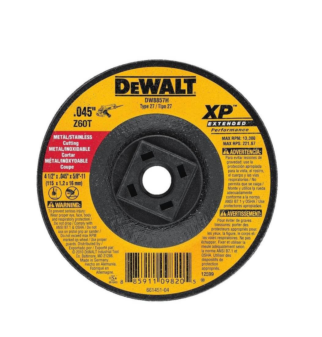115x1.2mm inox c/wheel ,DWA8062SIA-AE