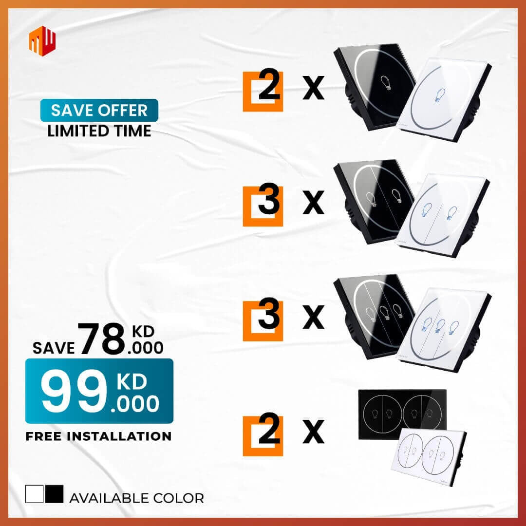 10 قطع Smart Switch Save عرض - تثبيت مجاني