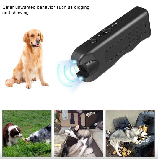 Ultrasonic dog outlet chaser