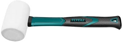 TOTAL Hammer Rubber - Fiberglass Handle - 450g