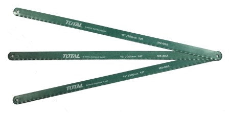 TOTAL Hacksaw Blade Bi-metal. (24T) - 12