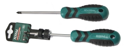 TOTAL Screwdriver Pozidriv PZ2 - 6.0×150mm