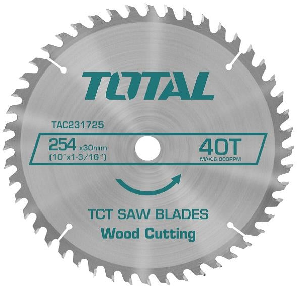 TOTAL Blade for Wood Sawing - 110mm