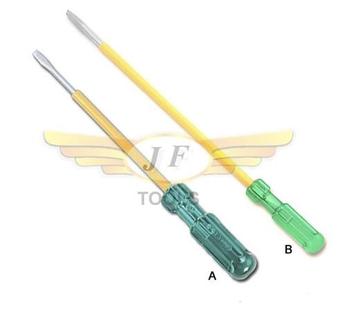 JTW Screwdriver Insulated Slotted Flt.Tip - 9.5mm (14")