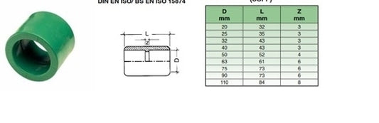 مقرن لحام PPR 20mm