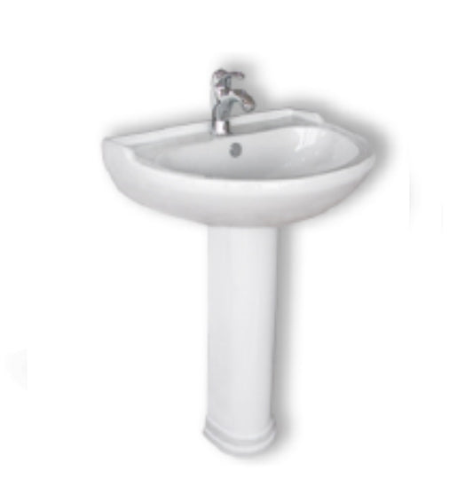 ELENA WASH BASIN FULL PEDESTAL