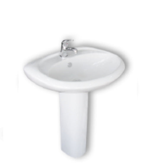 LARA 72 FULL PEDESTAL WASH BASIN