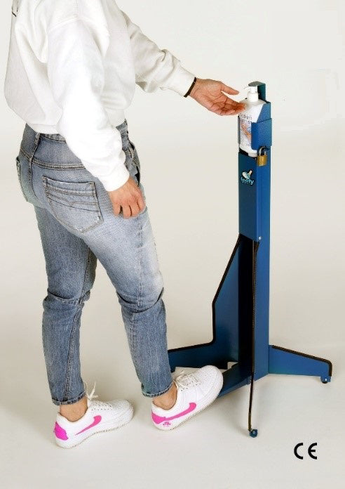 Footy Pedal Dispenser Stand For Sanitizer
