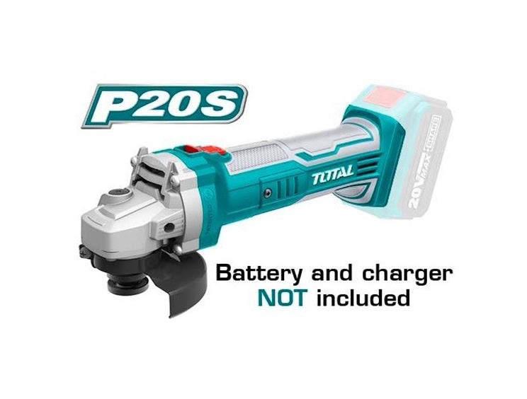 Total Lithium-Ion Angle Grinder 20V (Plateform Series)