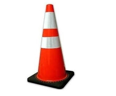 3 PCS Traffic Cone W/PE - 75 cm