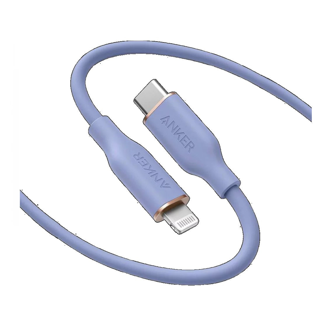 Anker Powerlineiii USB-C Lightning Cable 1.8m A8663HQ1 Purple