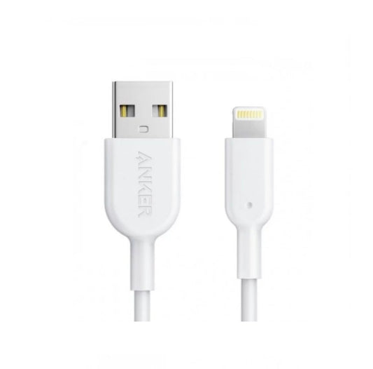 ANKER POWERLINE LIGHTNING CABLE 0.9M - WHITE