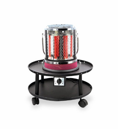 Al-Aish electric heater with a round table, black / 3H - HX301R